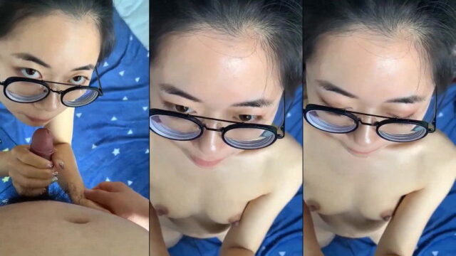 Bé kính cận nhẹ nhàng nâng niu từng chút không anh xuất nhanh quá lại phí