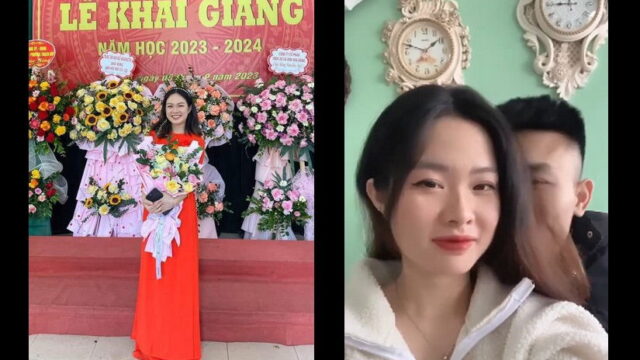 Clip vụ cô giáo 2k1 Mai Quỳnh Trang và nam sinh thân mật trong lớp học