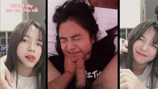 Em hư nên phải lấy gậy thịt tát liên tiếp vào mặt em