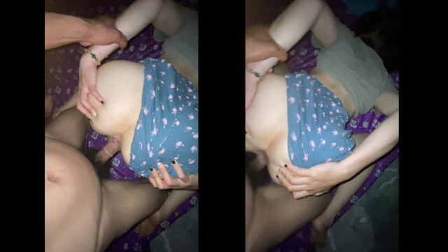 Mang bao rồi vẫn đau em phải dùng tay banh mông cho anh đụ