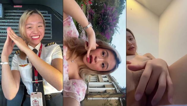 Nữ phi công Vietjet lộ clip nghịch đồ chơi cho người yêu xem – Phần 2