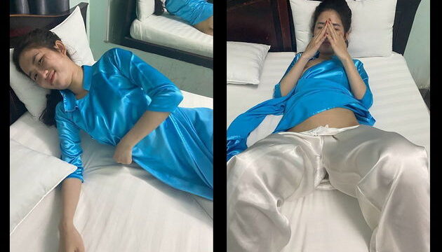 Anh người yêu nghiện áo dài chịch thôi mà bắt em thay đến 2 bộ