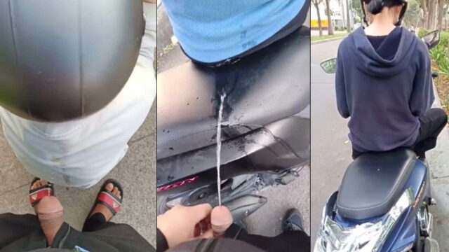 Thanh niên biến thái nhất năm vạch quần lén đái vào chị em nơi công cộng