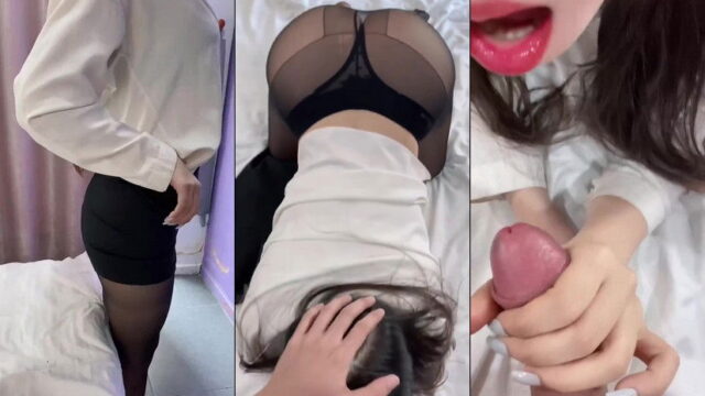 Từ em nhân viên văn phòng sang chảnh đến bồn chứa tinh cho anh xả