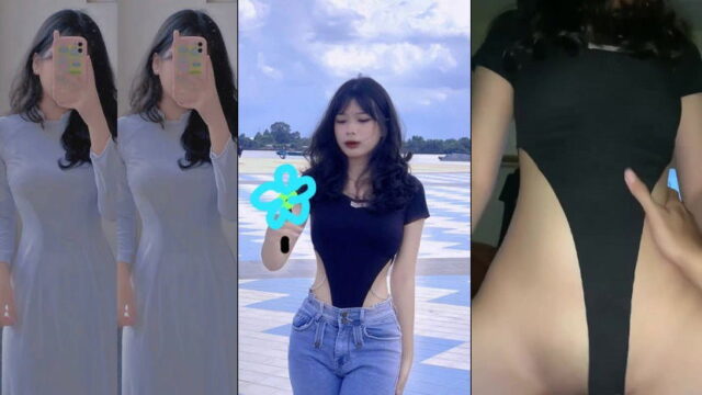 Vy Trần – Biên Hòa em nữ sinh lên đồ với bodysuit cực nứng