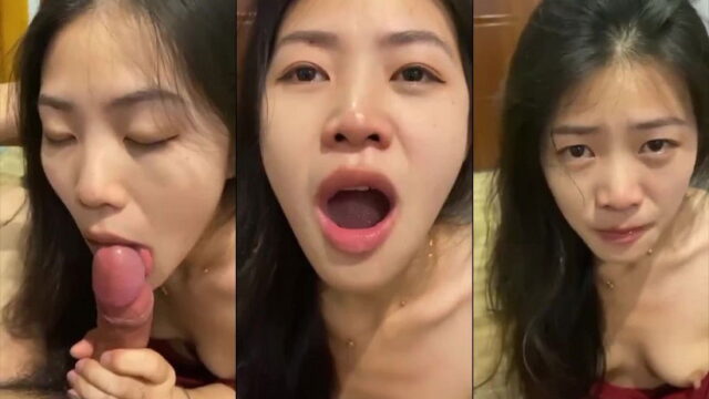 Xuất tinh đầy miệng em nuốt ngon lành