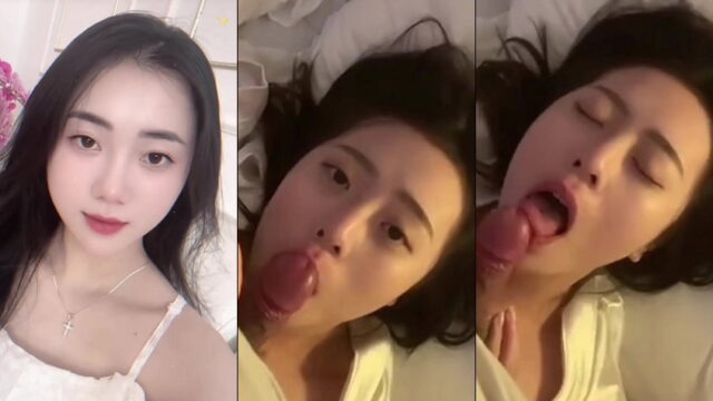 Bé tiktoker dễ thương bắt em bú cu rồi anh còn trêu em